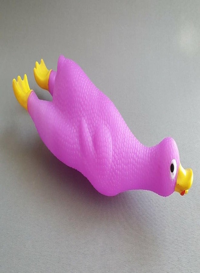 KittuPet Squeaky Dog Toys Safe Latex Rubber Dog Toy Suitable for Small Breeds Screaming Rubber Duck Dog Toys Set Multicolor Pack of 2 - Image 2